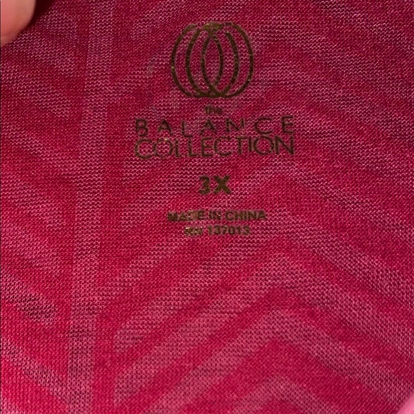 Balanced Collection Pink Lightweight Long Sleeve - Picture 4 of 5